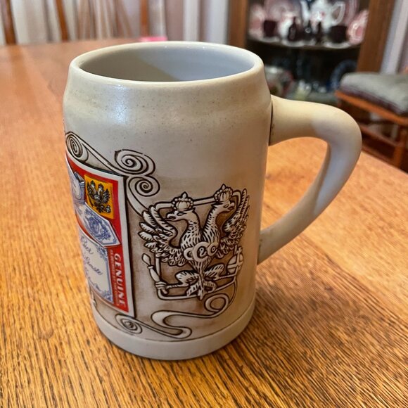 Vintage Antique Budweiser Label Beer Stein - Picture 4 of 6